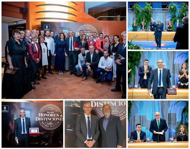 Collage de fotos del acto/TA.